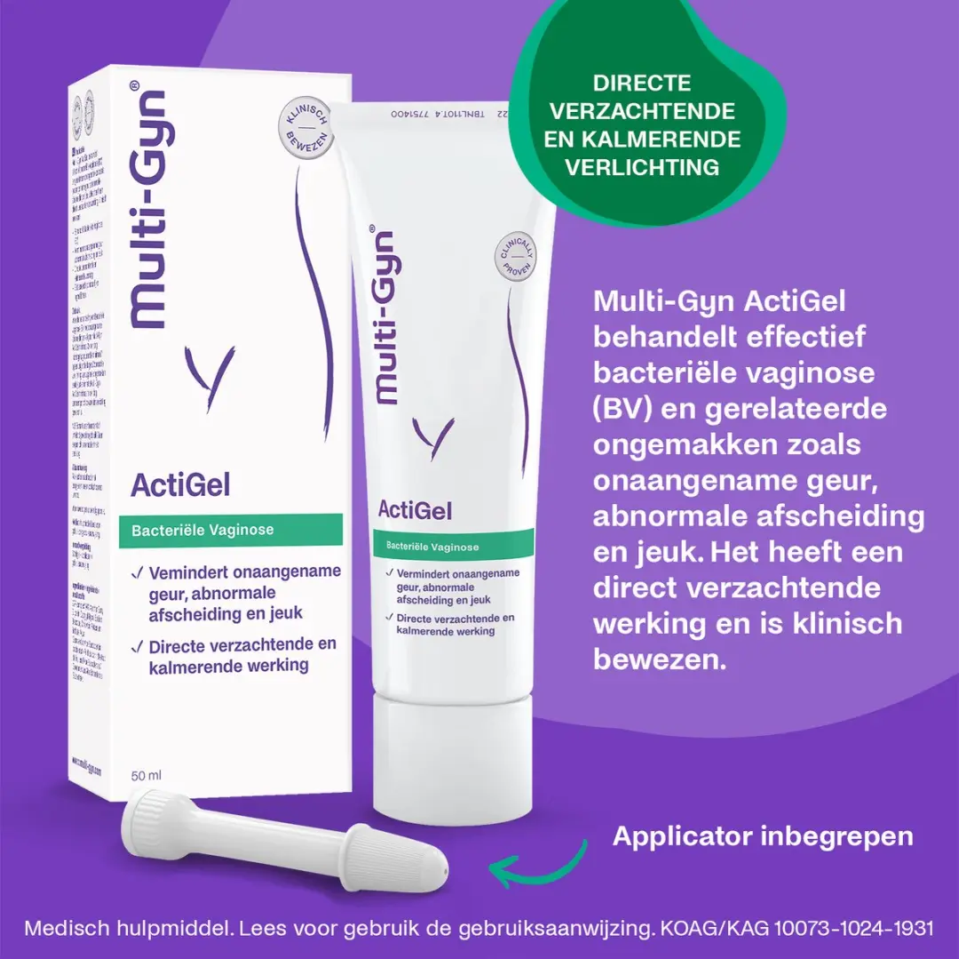 Multi-Gyn Actigel 50ml - Vaginale Gel met Applicator