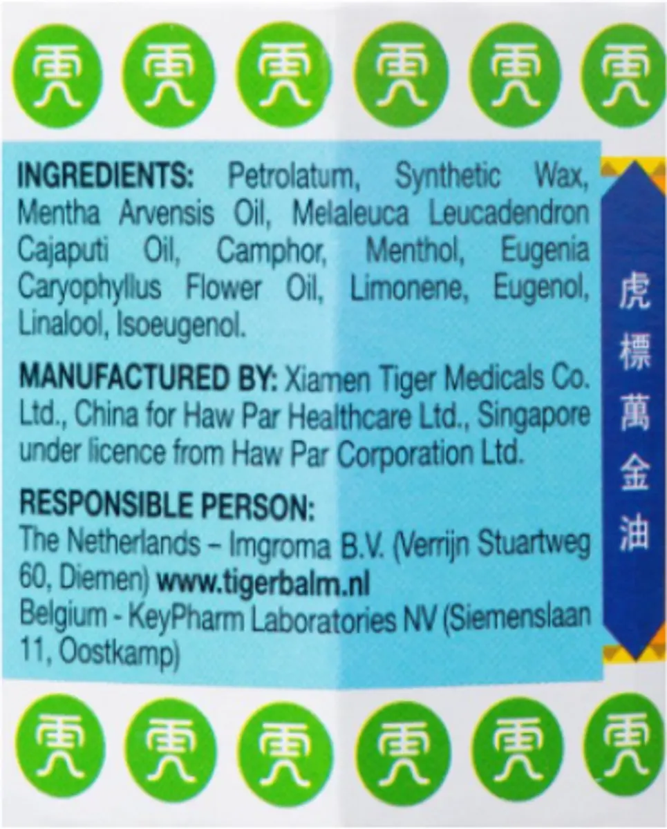 Tiger Balm Wit 19g