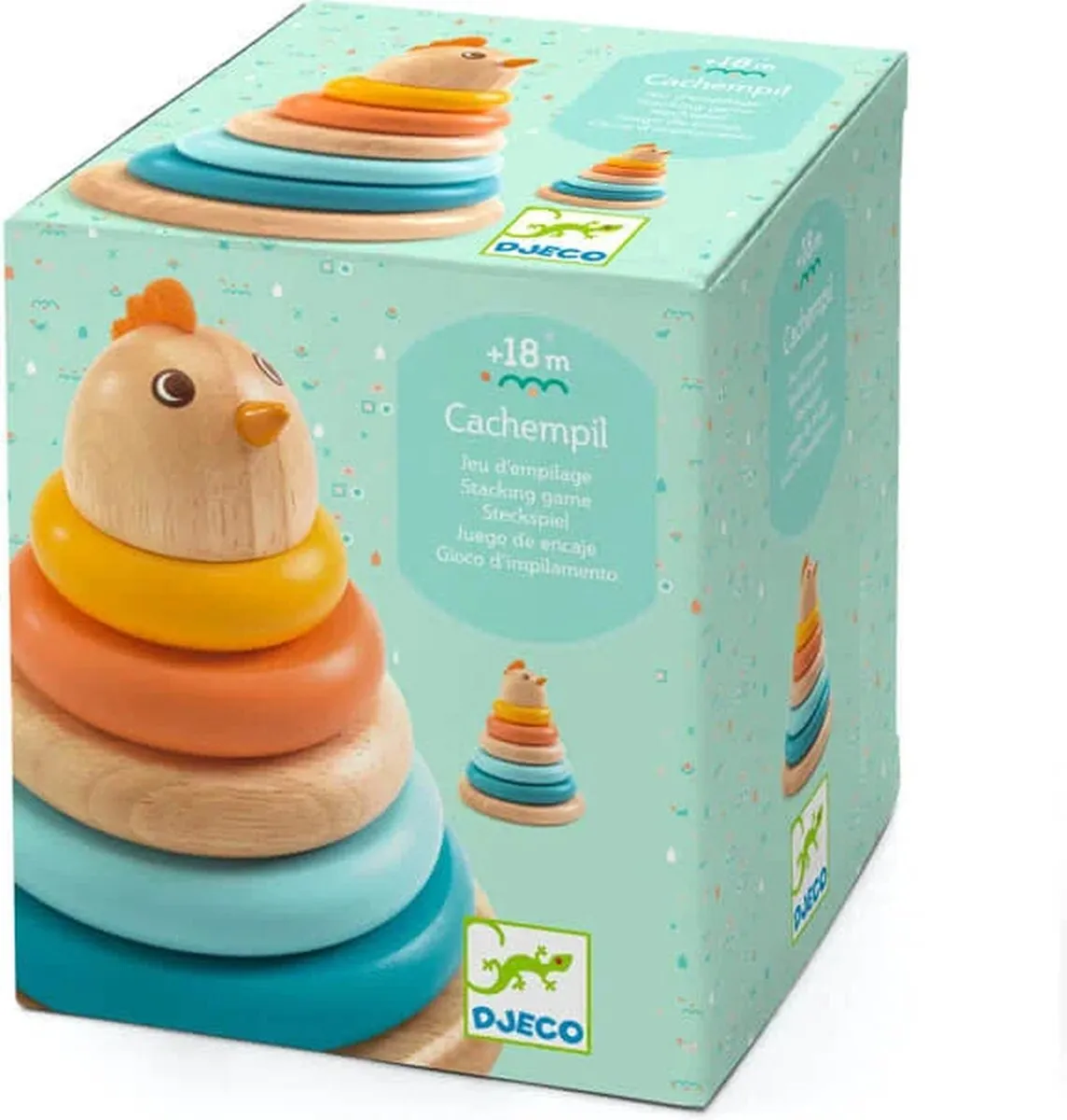 Djeco Baby Kleuren Cachempil - Multicolor