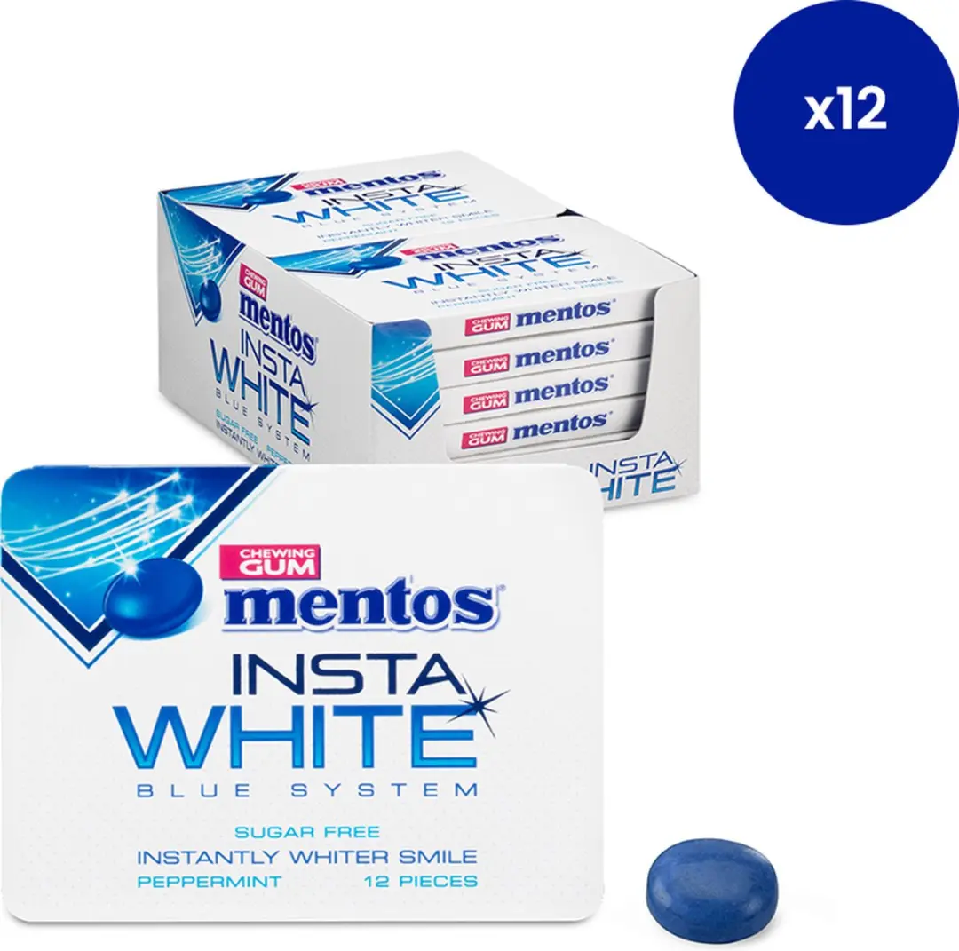 Mentos Insta White Kauwgom