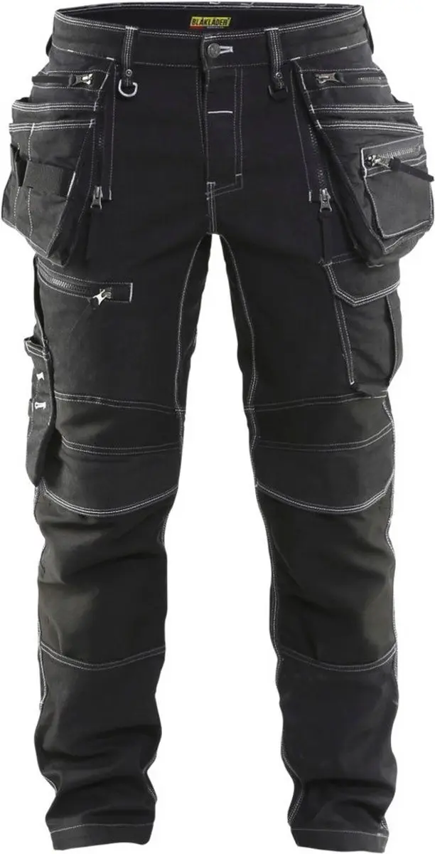Blåkläder Werkbroek X1900 1990-1141 - Zwart - Maat 158 - afbeelding 6 van 6