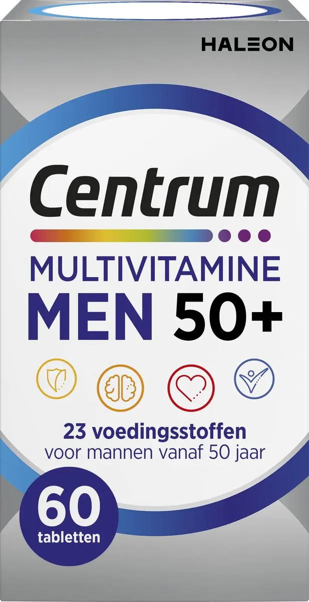 Centrum Men 50+ Multivitaminen 60 Tabletten