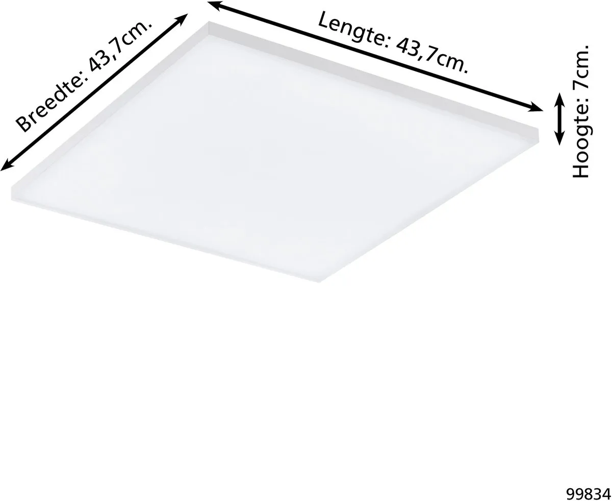 Eglo Turcona-CCT Plafondlamp 43.7cm - Wit