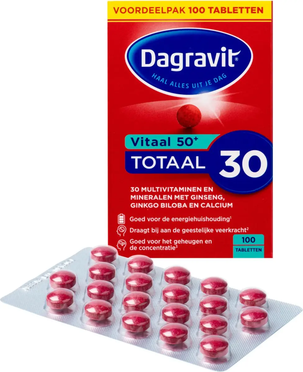 Dagravit Totaal 30 Vitaal 50+