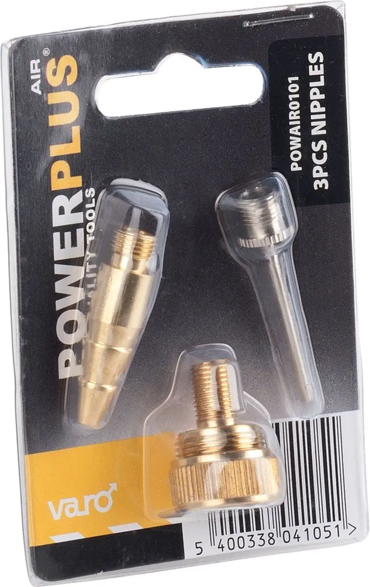 Powerplus POWAIR0101 Compressor Adapter Set - 3-delig