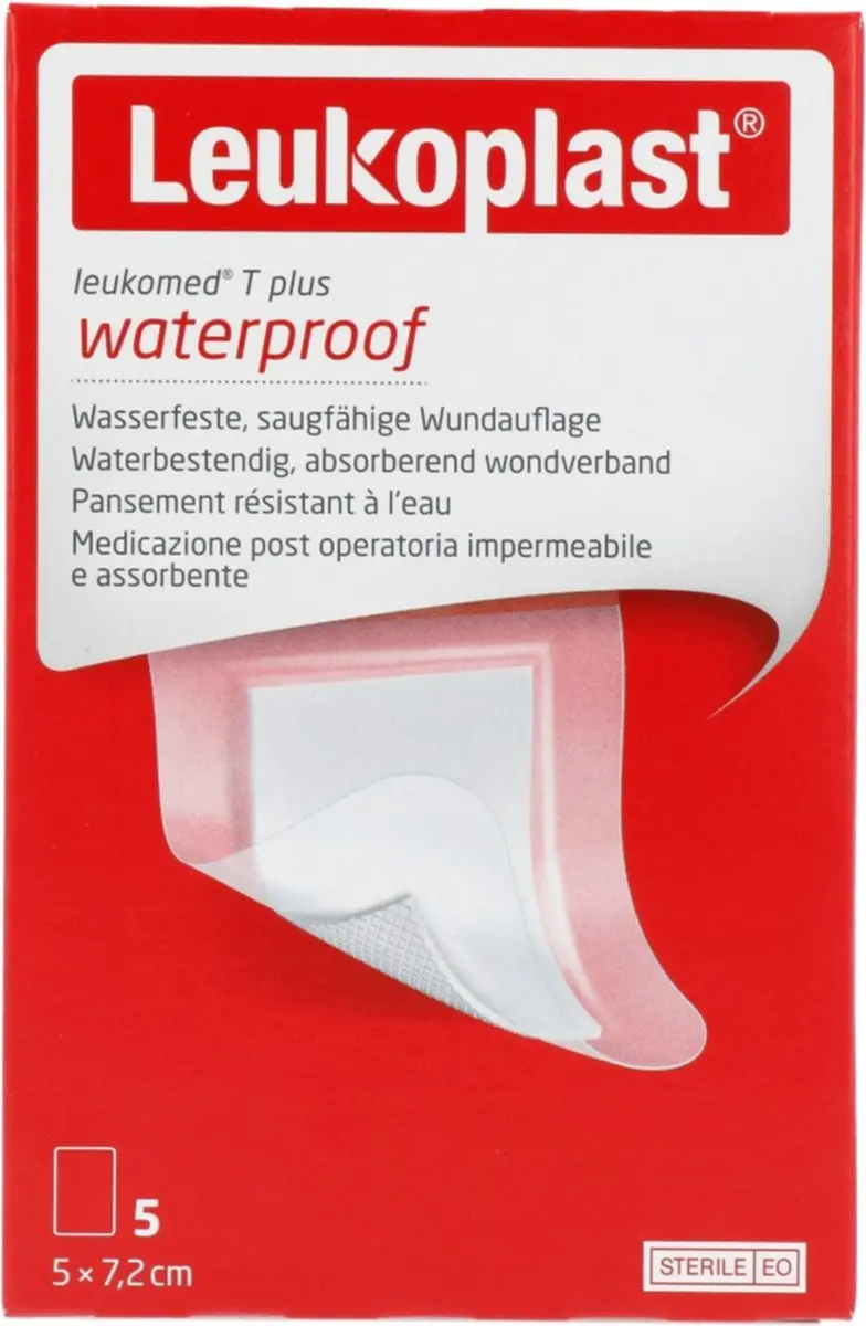 Leukoplast Leukomed T Eilandpleister 5x7,2cm - 5 Stuks - afbeelding 6 van 6