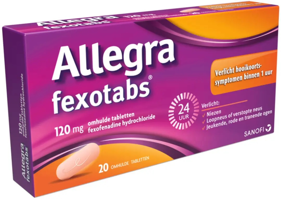 Allegra Fexotabs Hooikoortstabletten 110mg