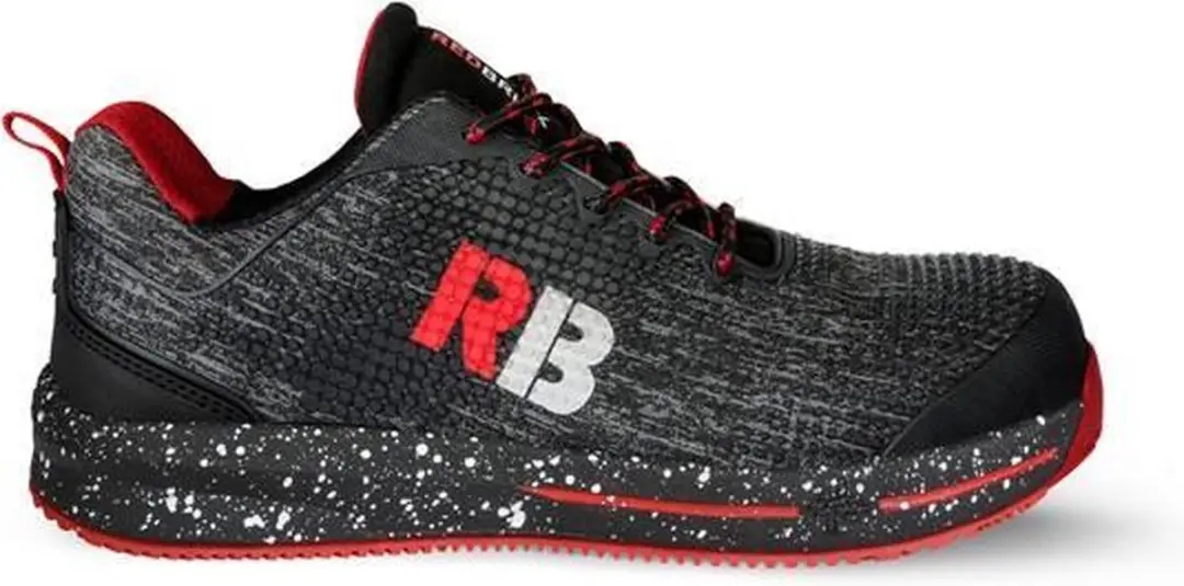 Redbrick Motion Superb S3 Werkschoen -40 Rood/Zwart