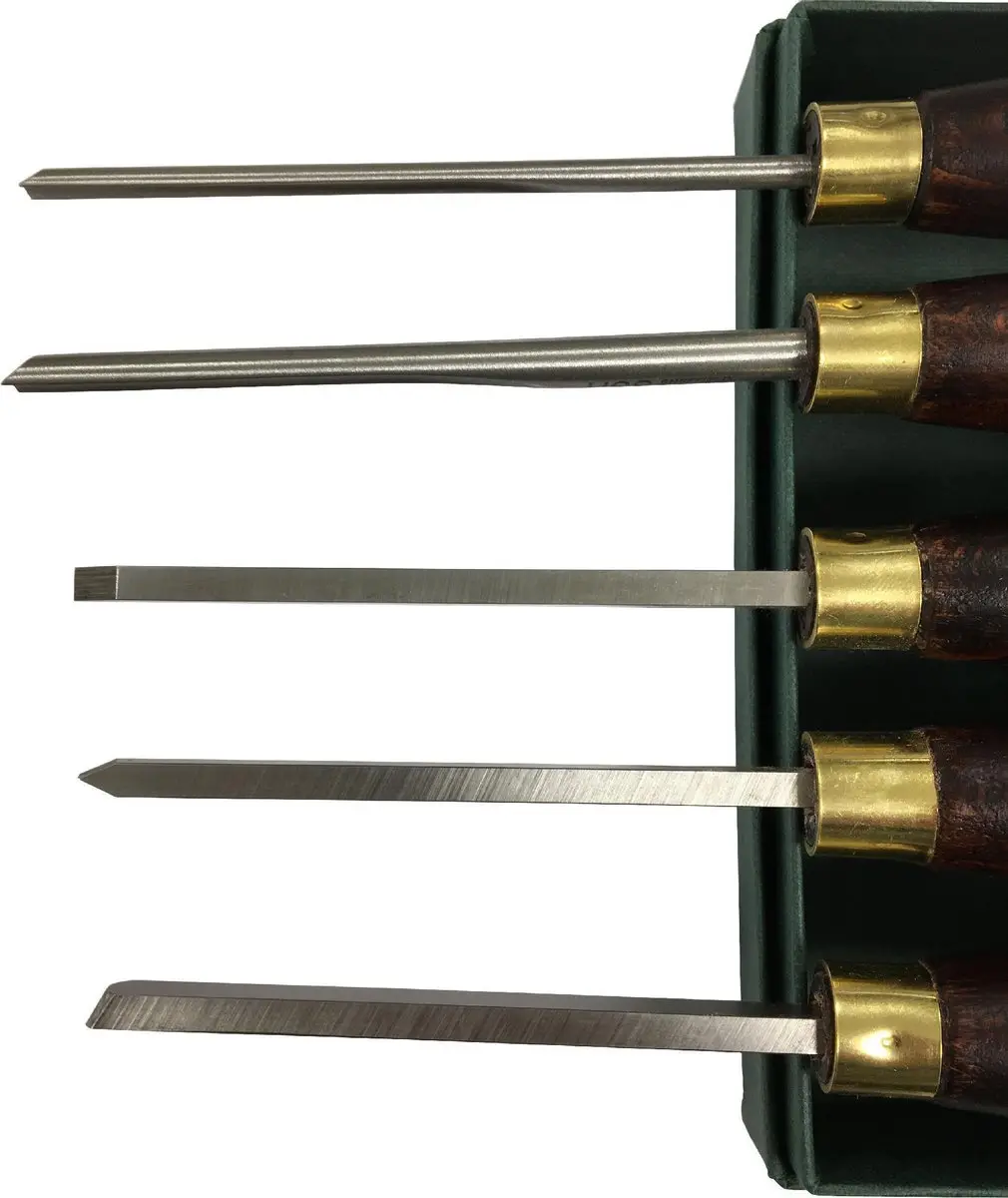 Hamlet HCT168 Mini Beitelset - 5 Stuks