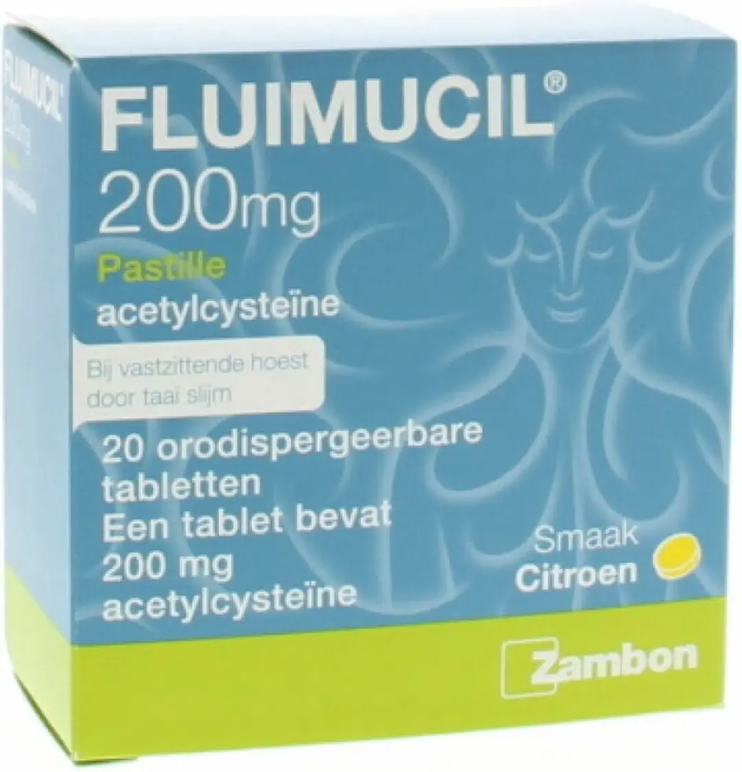 Fluimucil Pastille 200mg Zuigtabletten