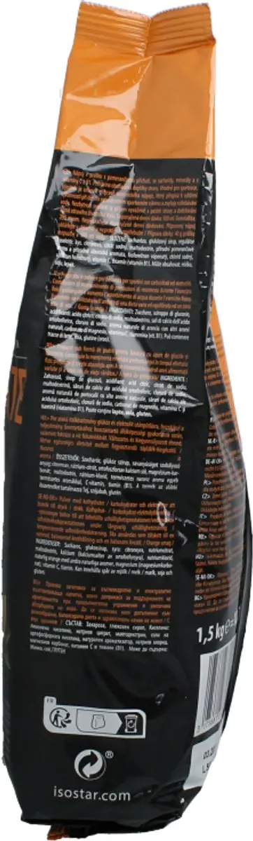 Isostar Hydrate&Perform Ecopack Sinaasappel 1,5kg