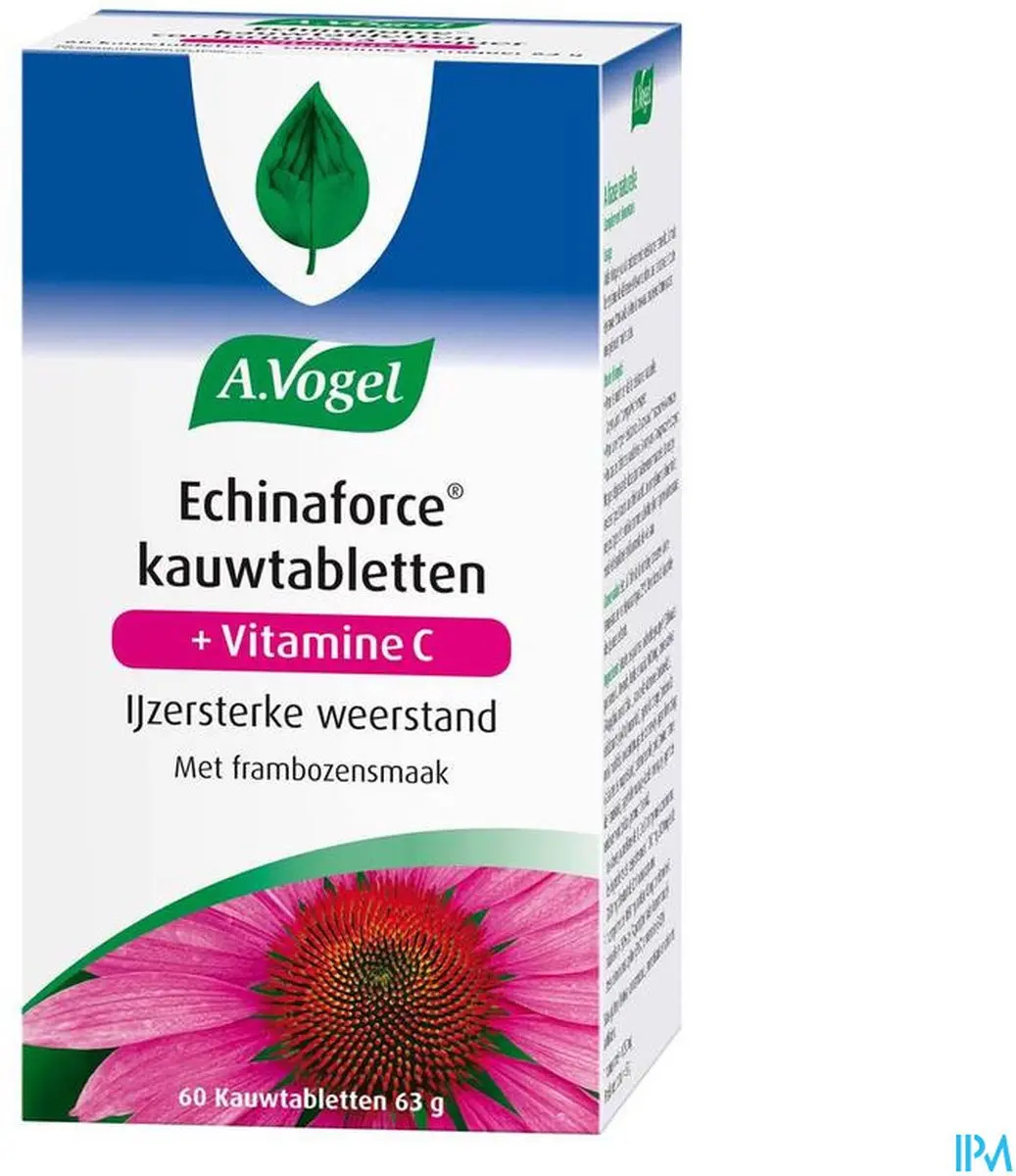 A.Vogel Echinaforce + Vit C Kauwtabletten - 60 Stuks