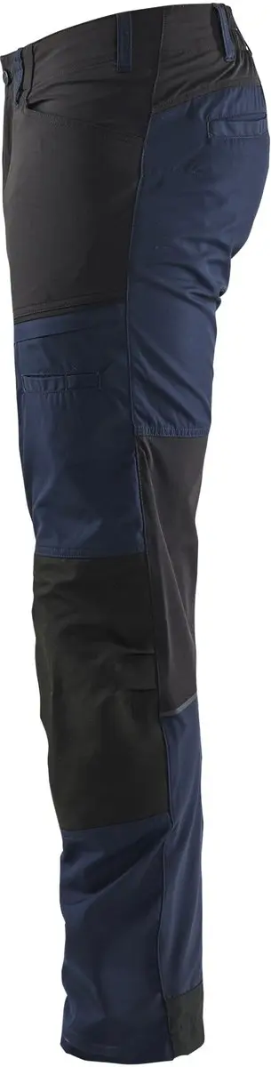 Blåkläder Service Werkbroek 1456-1845 - 62 - Dark Navy/Zwart