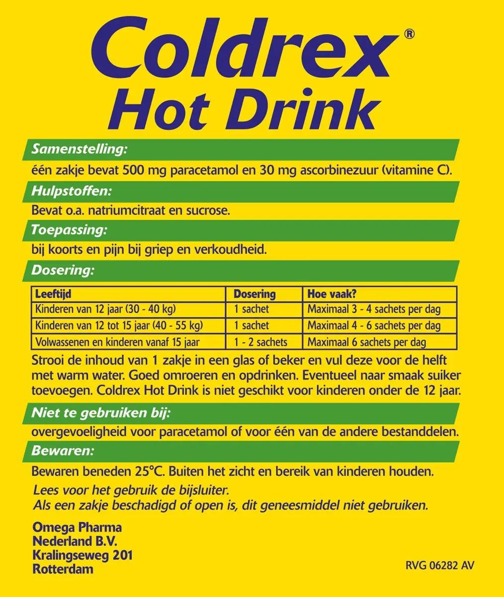 Coldrex Hot Drink - 10 Sachets