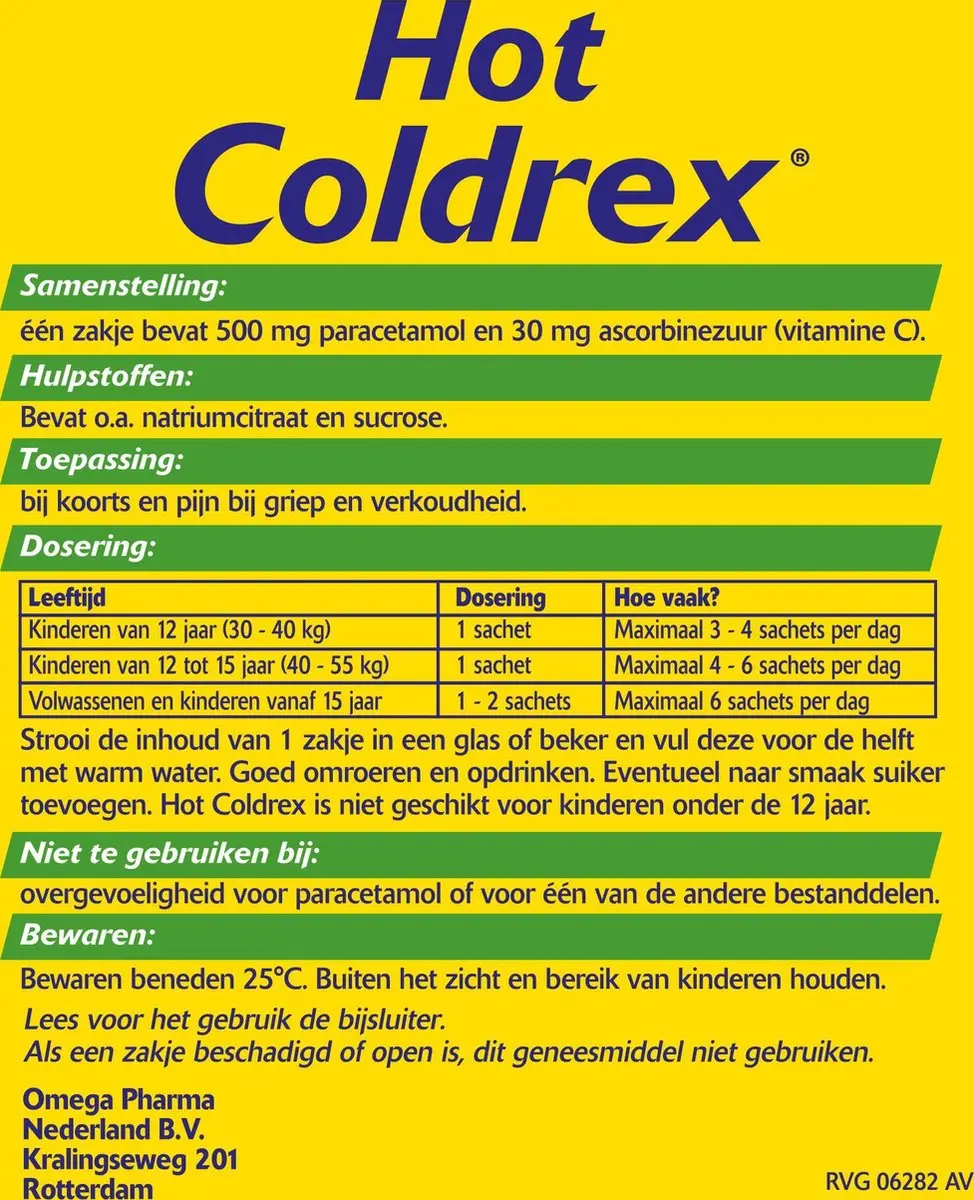 Coldrex Hot Drink - 10 Sachets