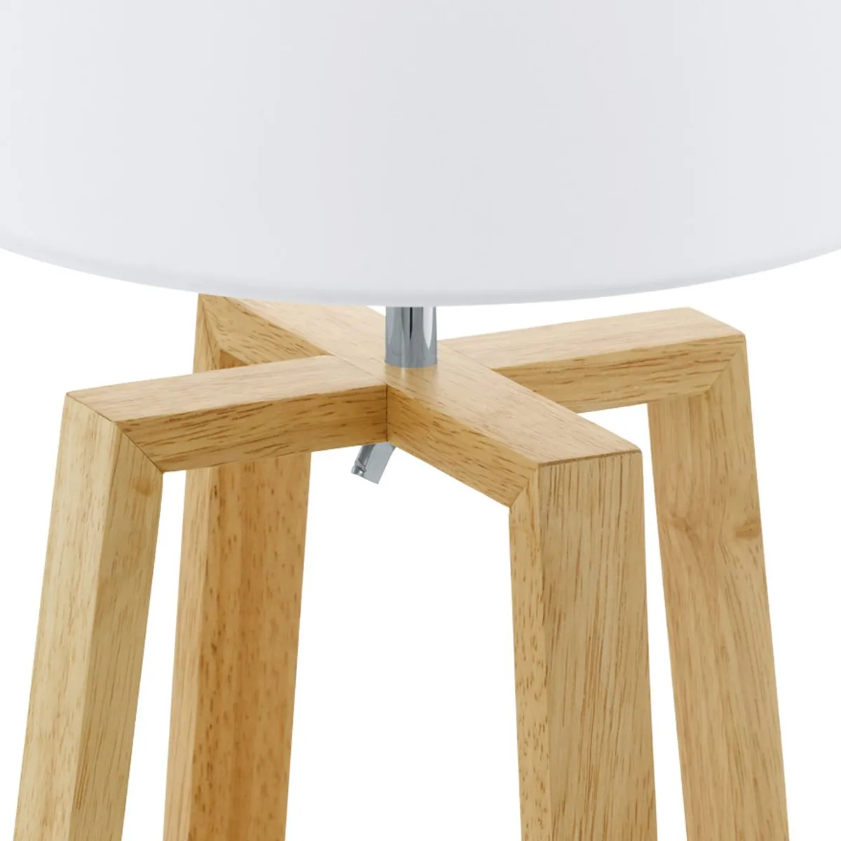 EGLO Chietino 1 Tafellamp - E27 - 44 cm - Natuur|Grijs|Wit
