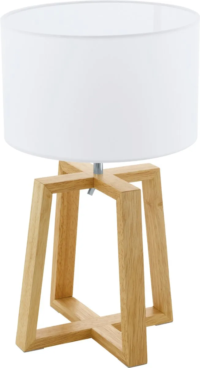 EGLO Chietino 1 Tafellamp - E27 - 44 cm - Natuur|Grijs|Wit