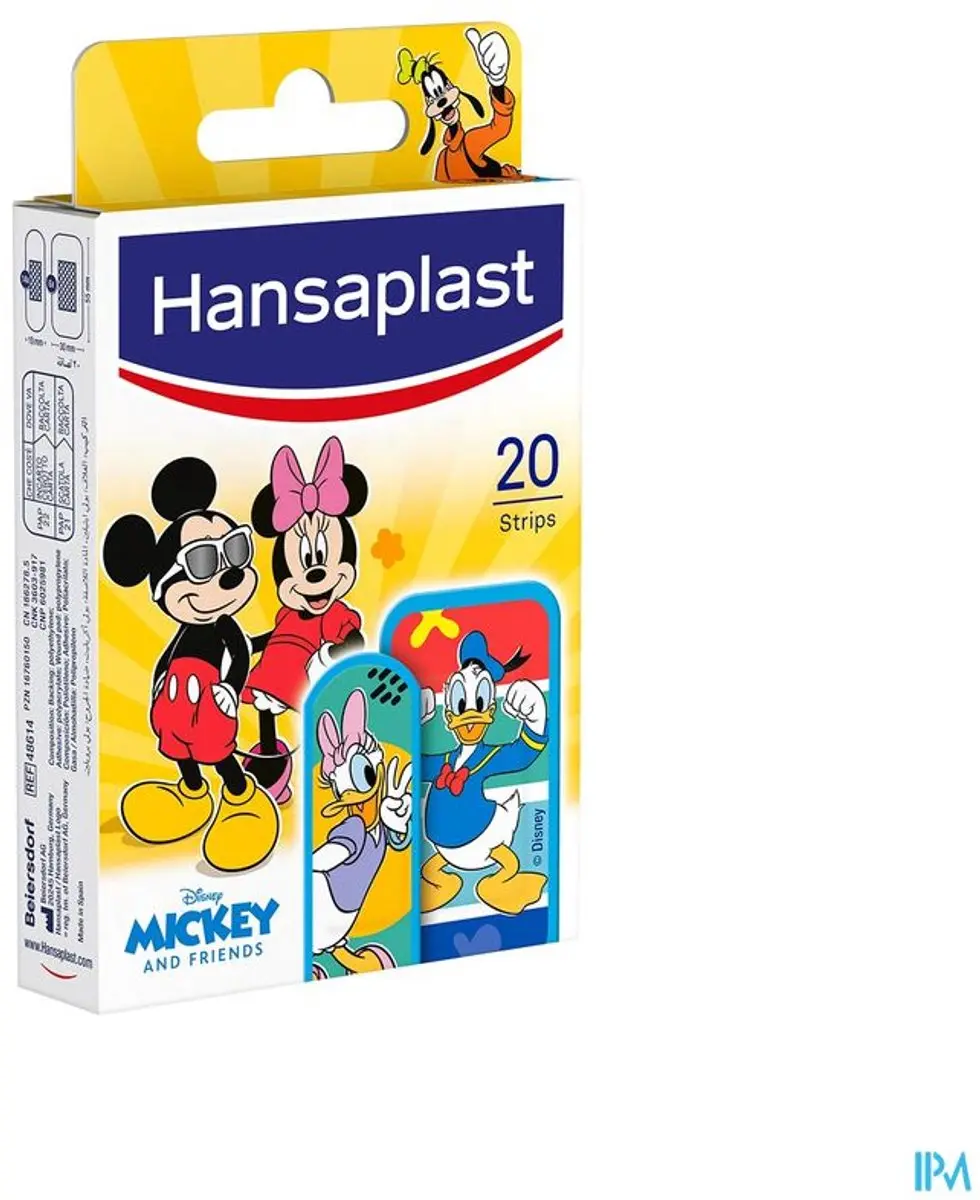 Hansaplast Mickey Pleisters Blauw