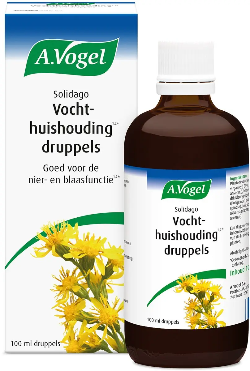 A.Vogel Solidago Vochthuishouding Druppels 100ml