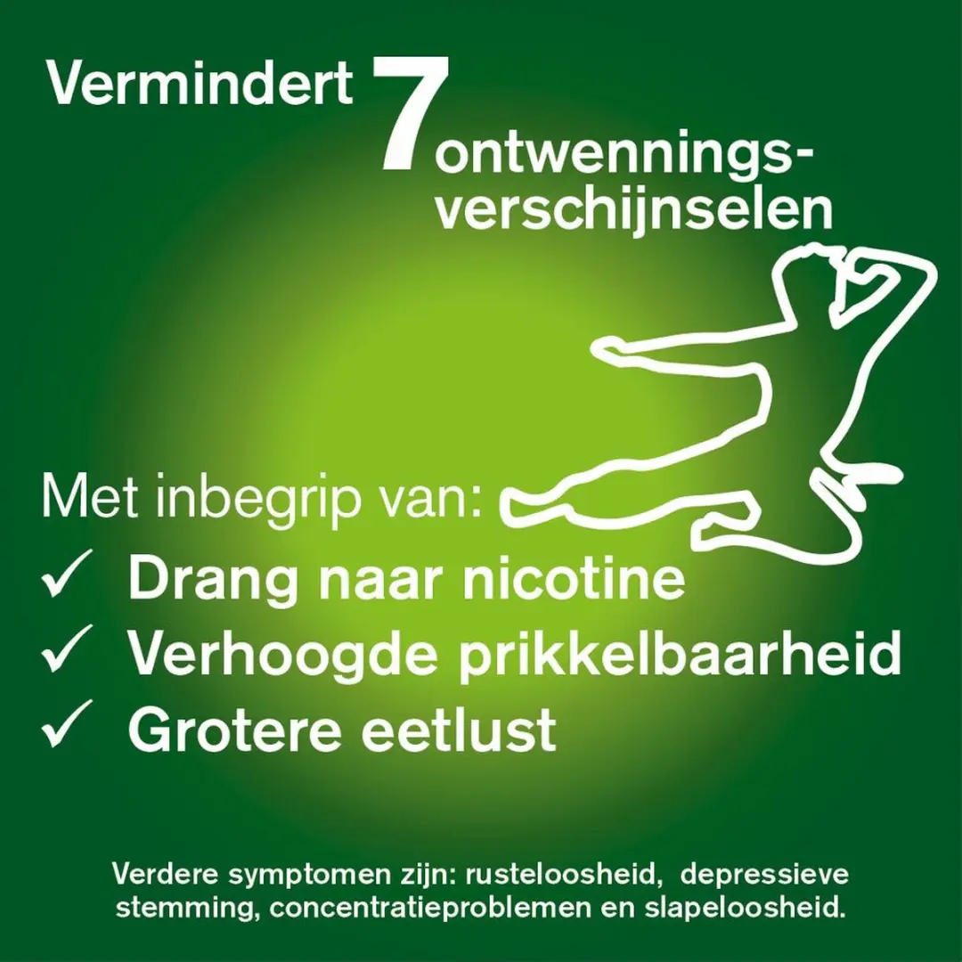 Nicorette Suikervrij Kauwgom Menthol Mint 2mg - 2x30 Stuks