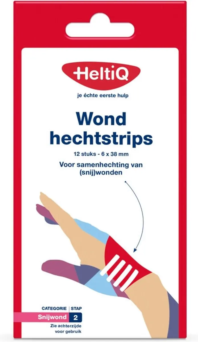 HeltiQ Wondhechtstrips - 12 Stuks