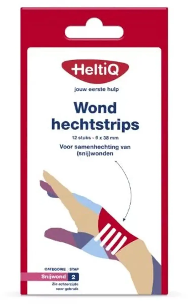 HeltiQ Wondhechtstrips - 12 Stuks