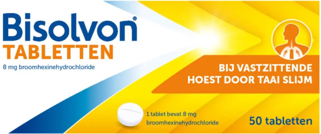 Bisolvon Tabletten Vastzittende Hoest - 150 Stuks