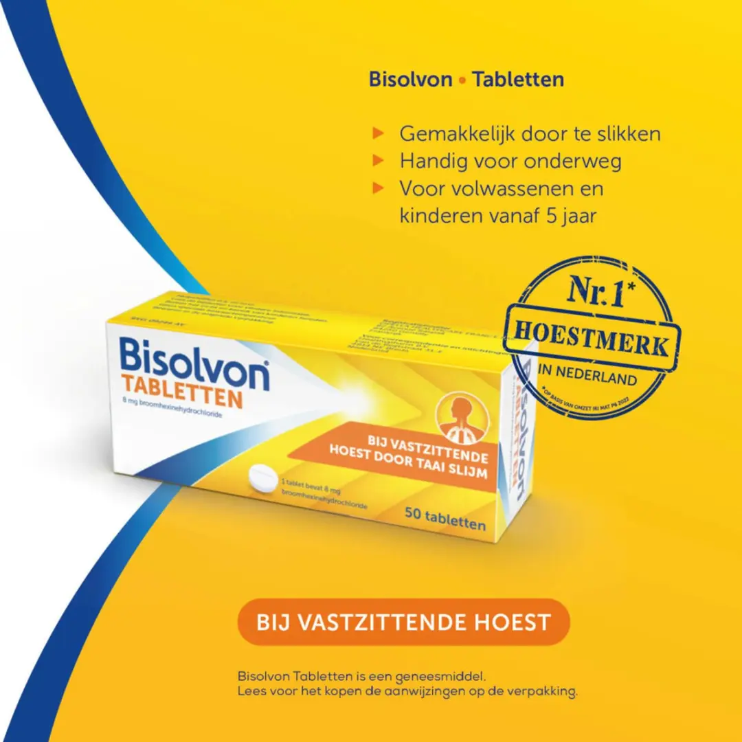 Bisolvon Tabletten Vastzittende Hoest