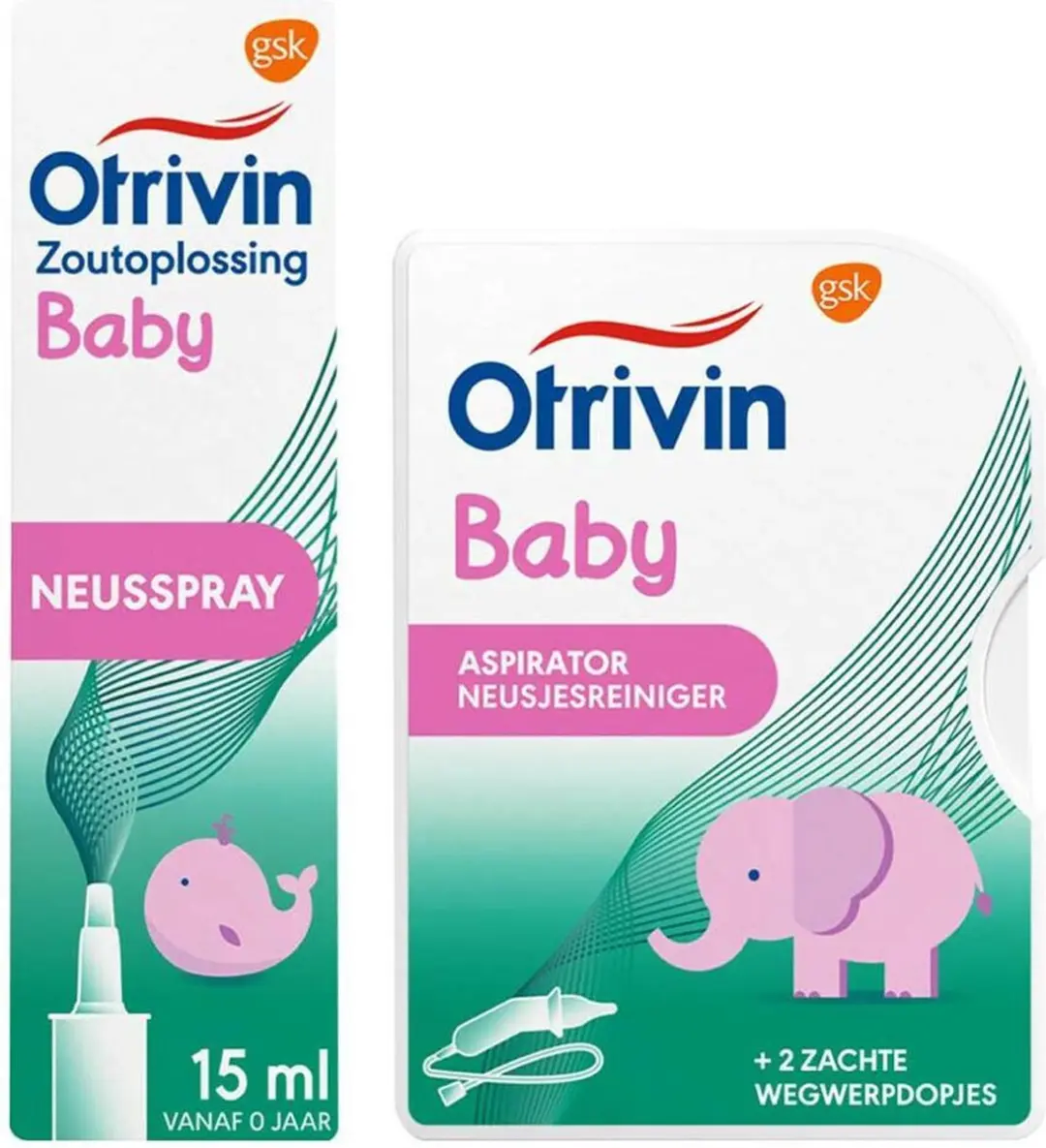Otrivin Baby Neusreiniger & Spray Pakket 15ml