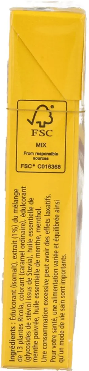 Ricola Original Suikervrij Doosje 50g