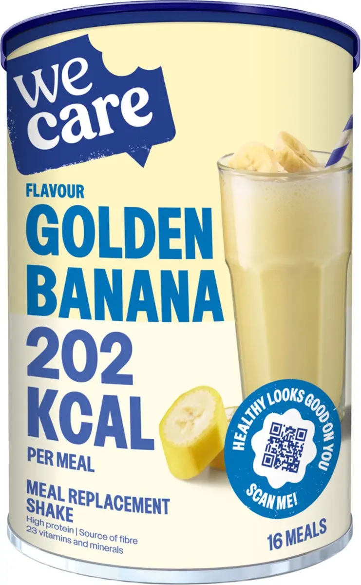 weCare Meal Replacement Shake Banaan 436g