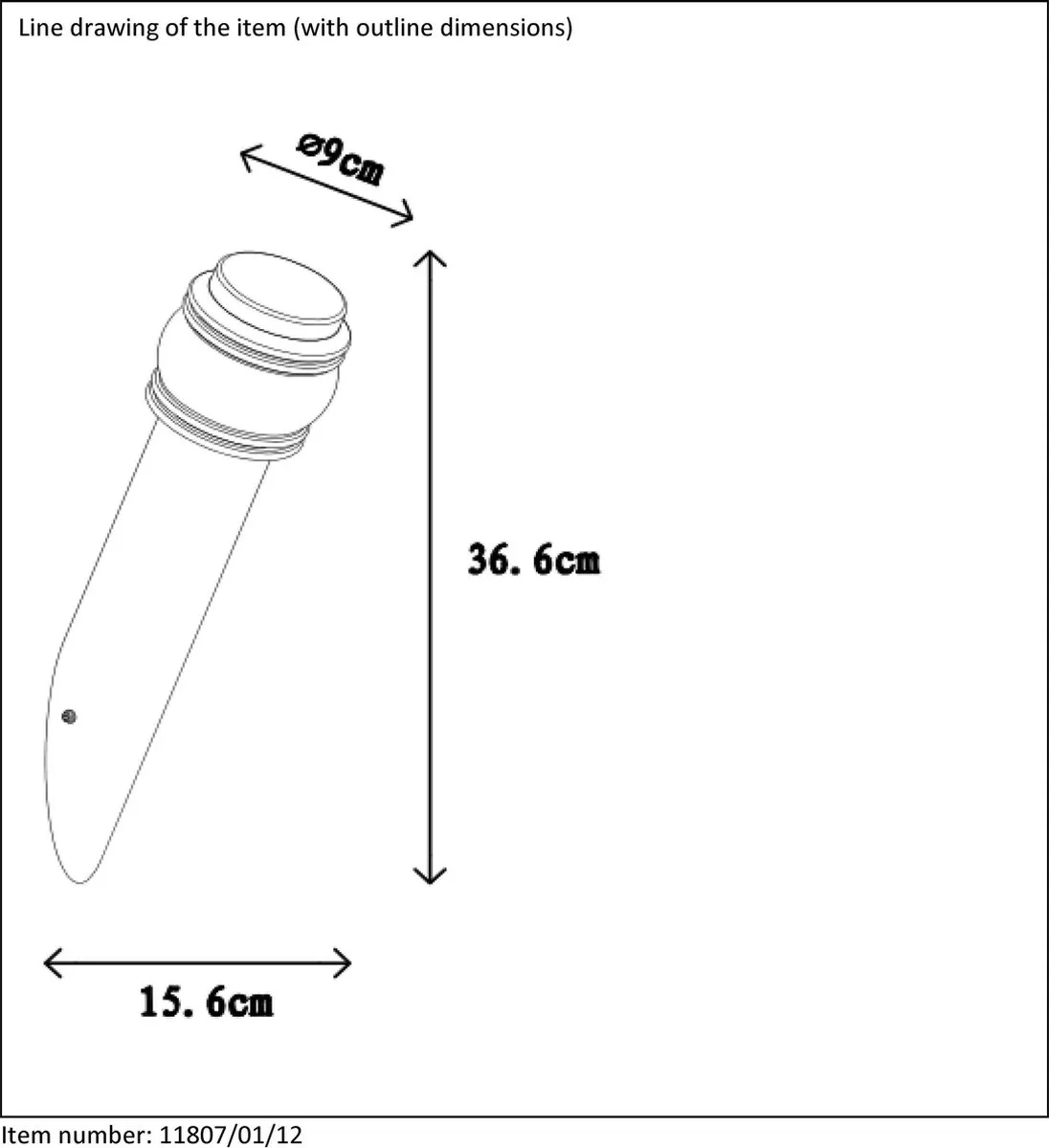 Lucide Mirane Wandlamp Ø9cm E14 - Mat chroom