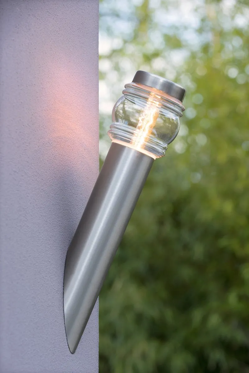 Lucide Mirane Wandlamp Ø9cm E14 - Mat chroom