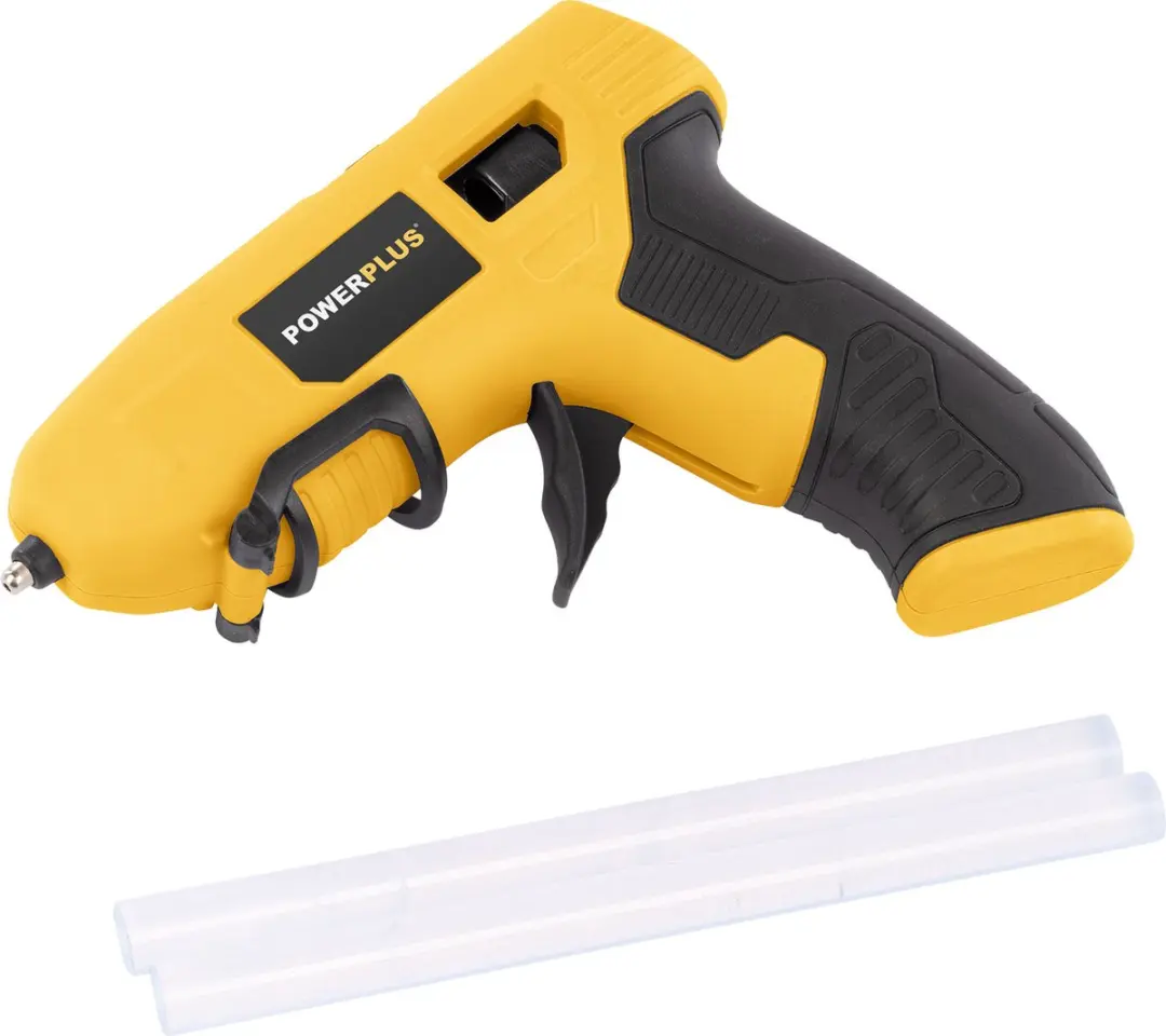 Powerplus POWX147 Lijmpistool 4V - Geel - afbeelding 6 van 6