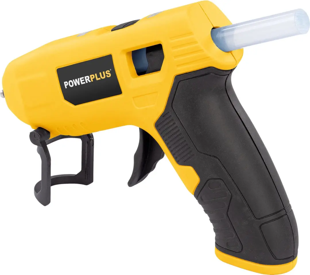 Powerplus POWX147 Lijmpistool 4V - Geel