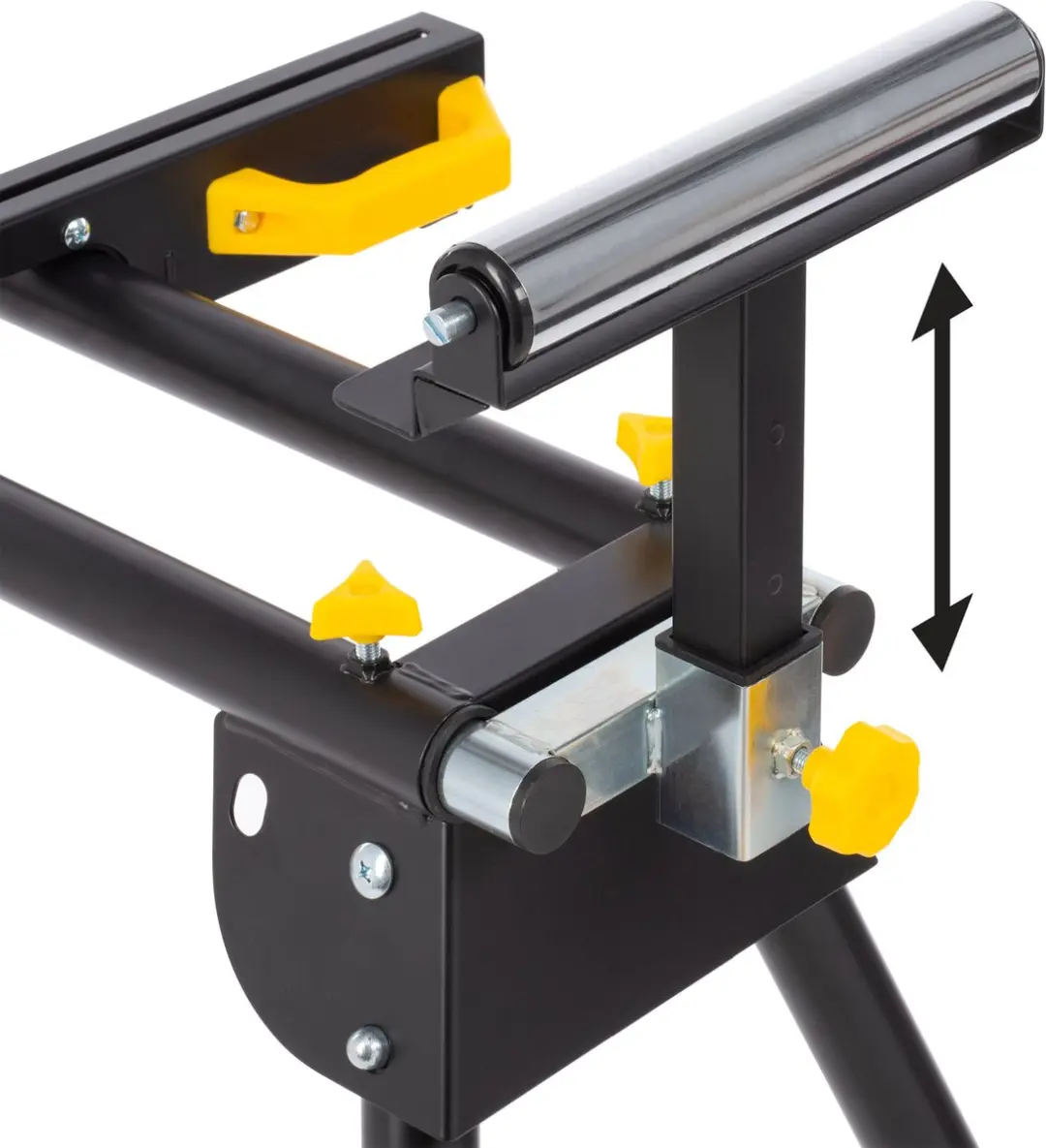 Powerplus POWX075200 Verstekzaagonderstel - 200x635mm - 150kg - Zwart