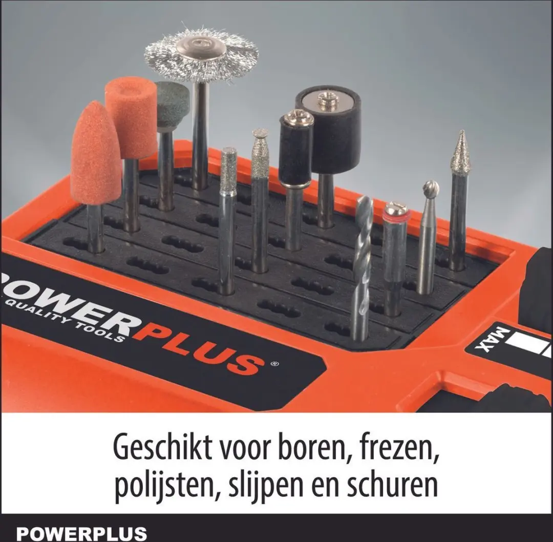 Powerplus Dual Power POWDP75300 Roterende Multitool - 40 Stuks - afbeelding 6 van 6
