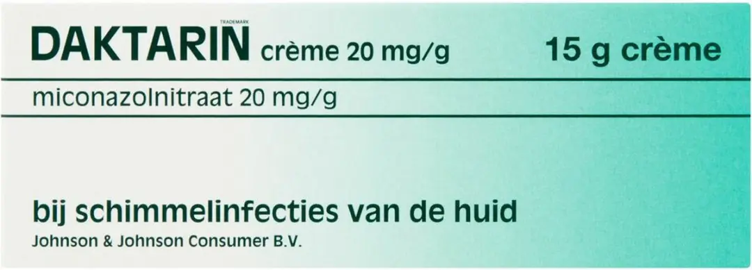 Daktarin Crème Voetschimmel 15ml