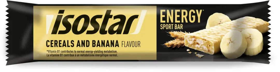 Isostar Sportrepen Banaan & Ontbijtgranen 1200g - 30 Stuks