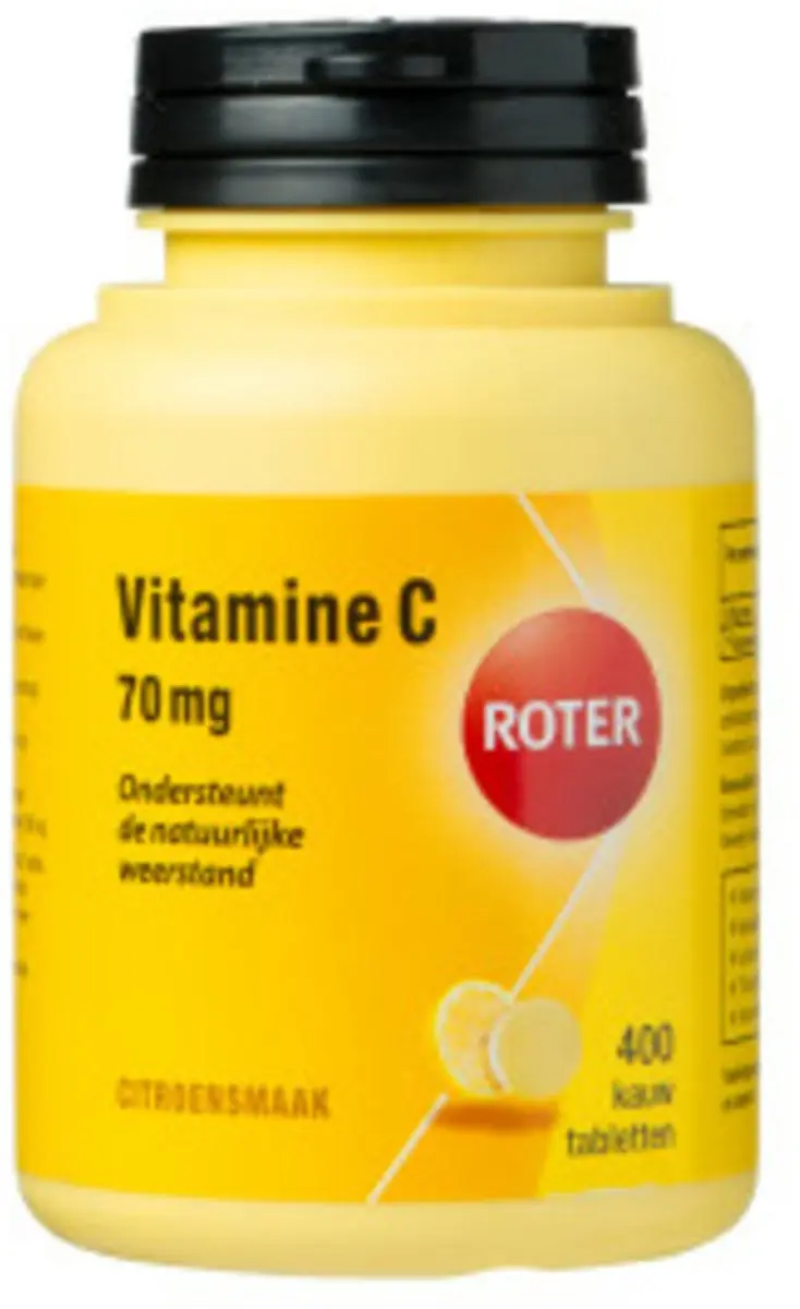 Roter Vitamine C 70mg Kauwtabletten