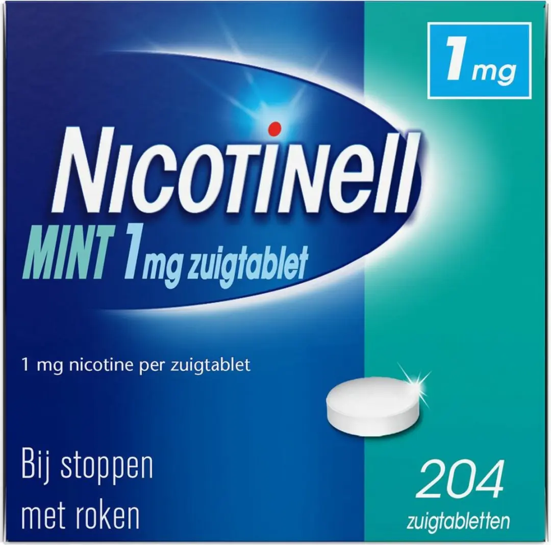 Nicotinell Mint Zuigtabletten 1mg - 204 Stuks