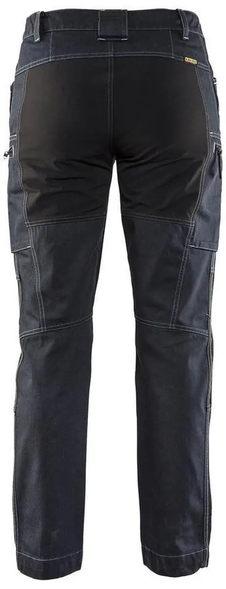 Blåkläder Service Werkbroek Dames Stretch 7159-1142 - 32 - Navy/Zwart