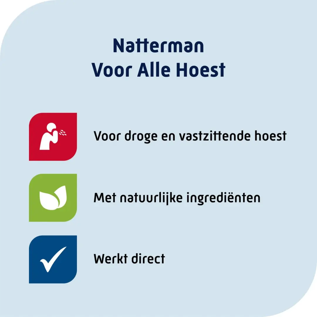 Natterman Direct Voor Alle Hoest Hoestsiroop 180ml