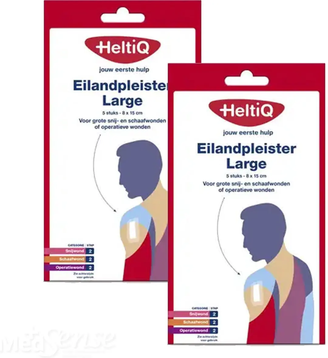 Heltiq Eilandpleister Large 5 Stuks