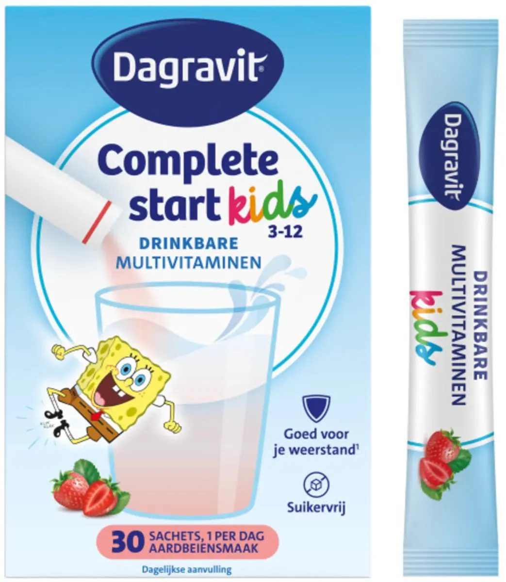 Dagravit Complete Start Kids Poeder - 2x30 Stuks