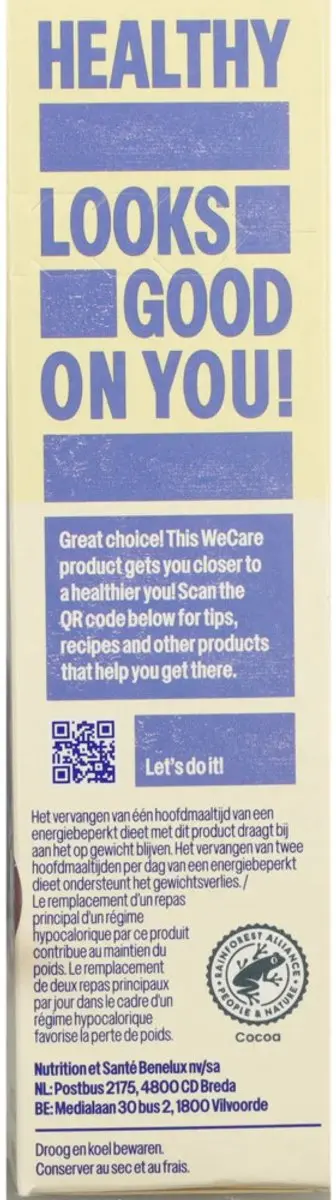 weCare Meal Replacement Bar Choco Crisp 116g