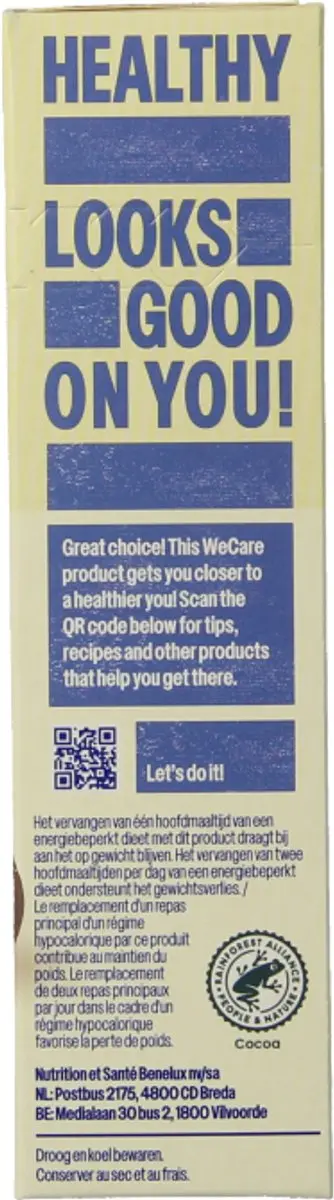 weCare Meal Replacement Bar Choco Crisp 116g