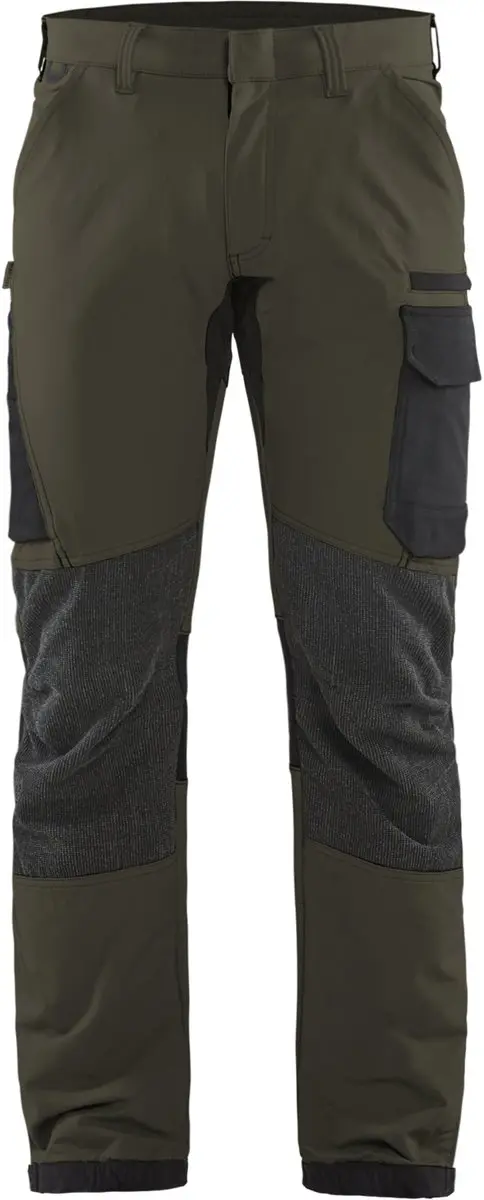 Blåkläder Service Werkbroek 1422-1645 - D88 - Groen/Zwart