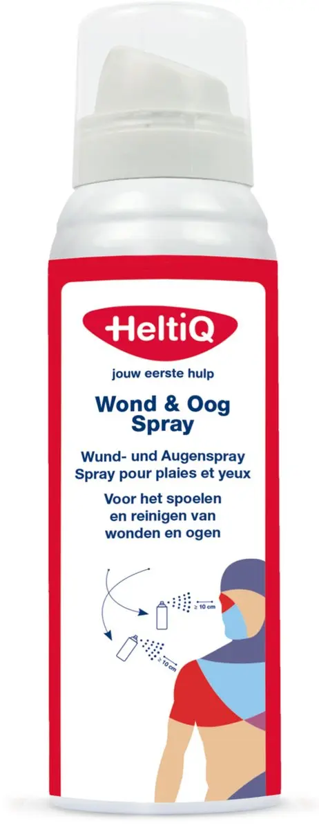 HeltiQ Wond & Oogspray 100ml