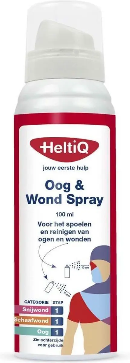HeltiQ Wond & Oogspray 100ml